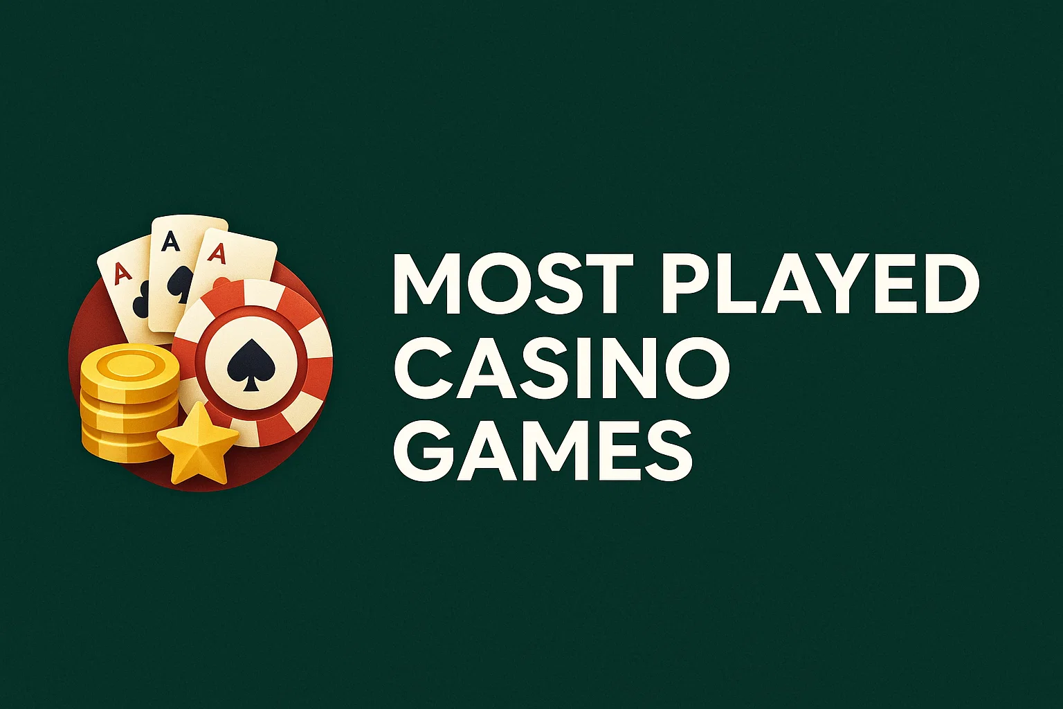 Most Played Casino Games